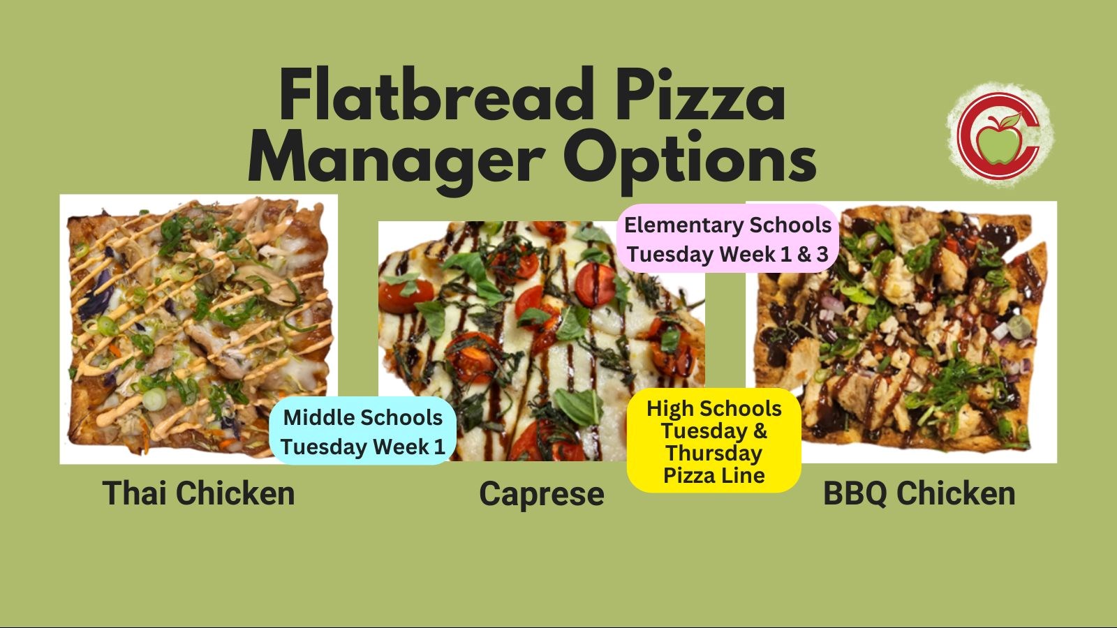 4 - Flatbread Pizzas